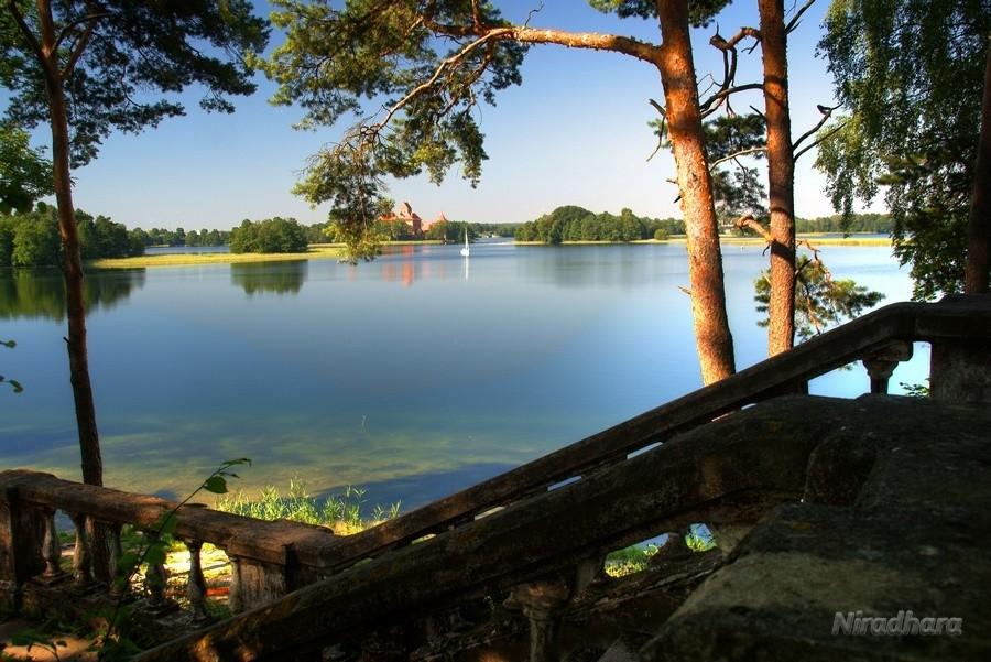 widok z pałacu
