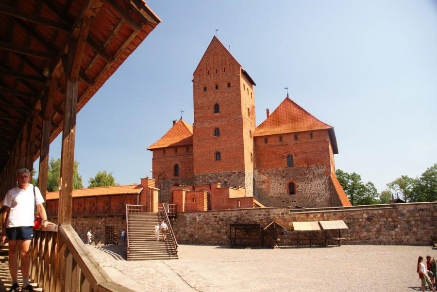 Zamek na wyspie w Trokach