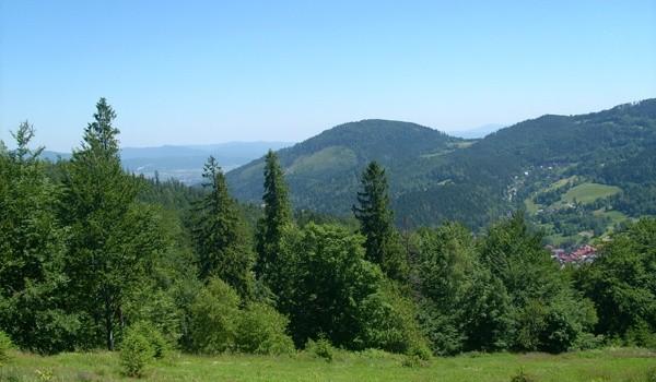 Kolejne widoki nad Szczyrkiem