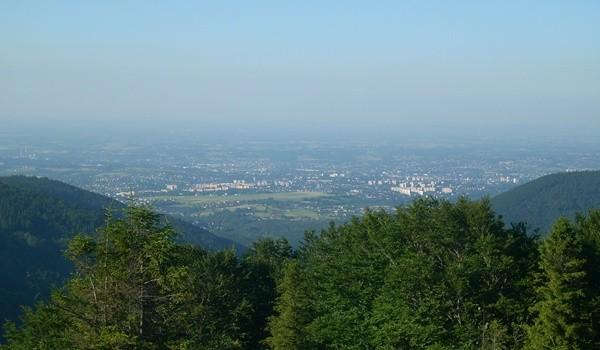 Widok na Bielsko-Białą