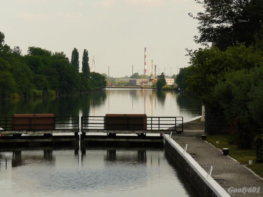 Widok na gliwicki port