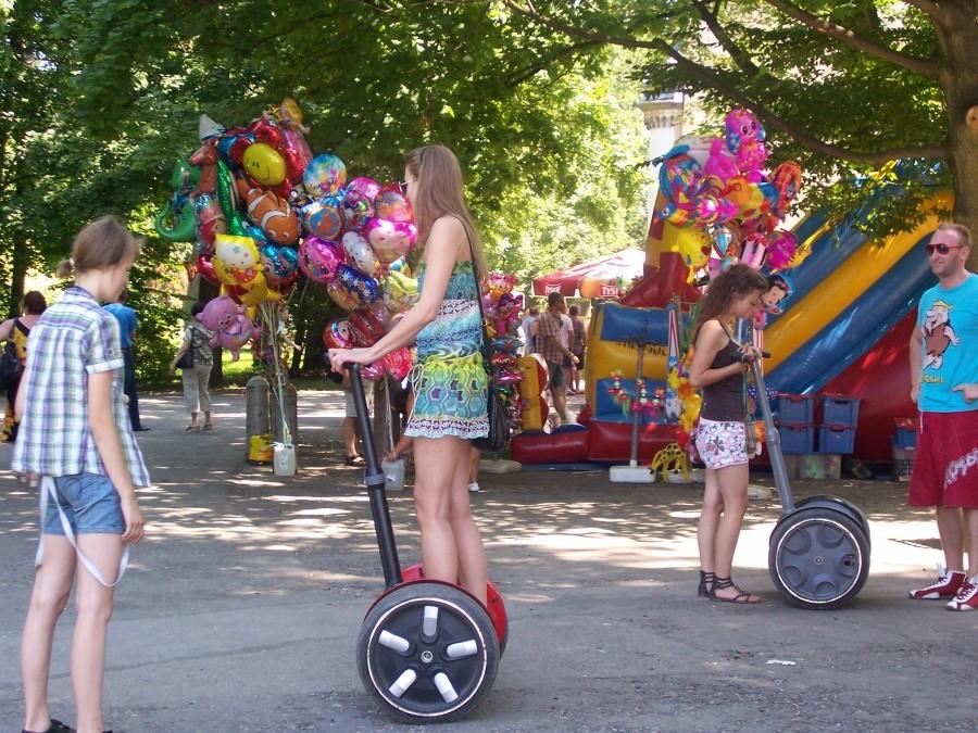 nauka jazdy na segway"u