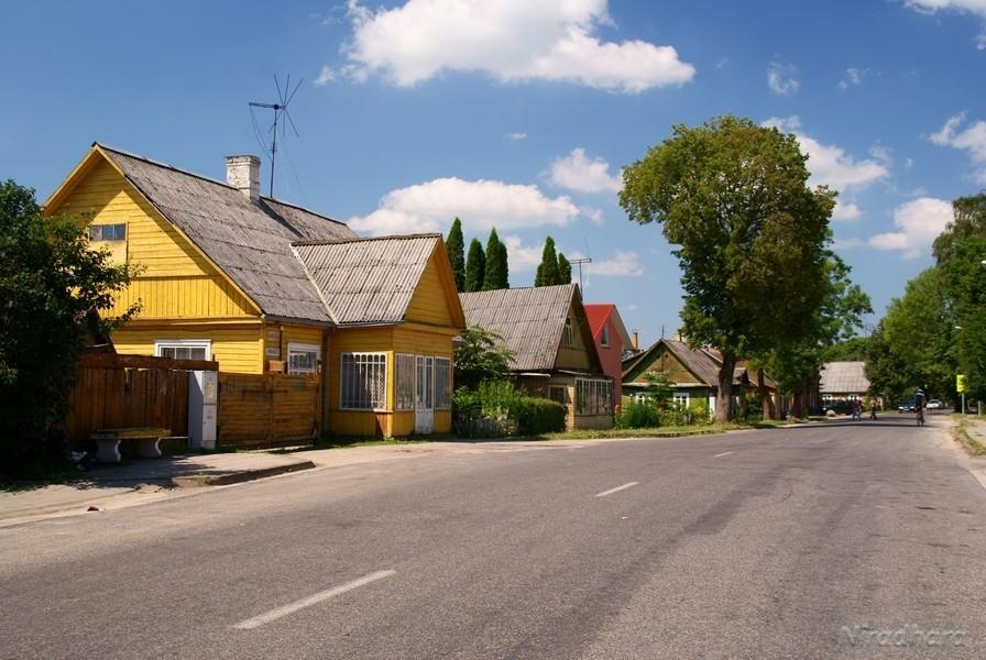 główna ulica w Siemieliszkach