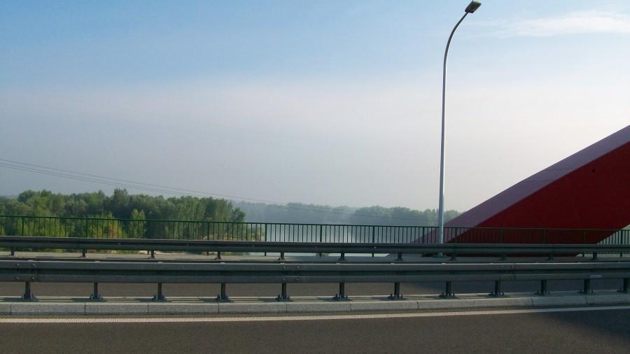 Mgliście na Wiśle