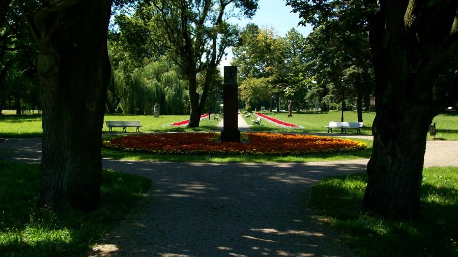 W Nałęczowskim parku