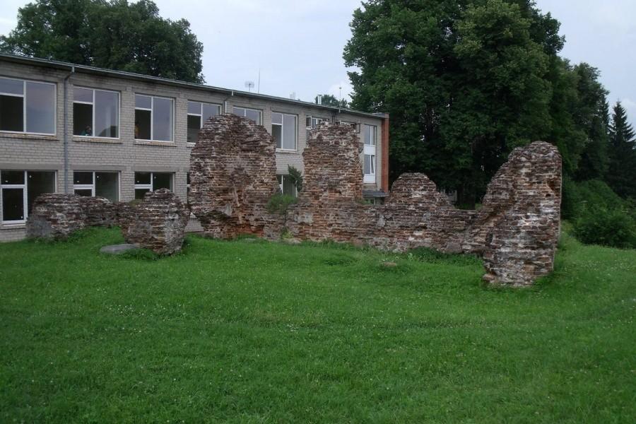 Pałac Ogińskich z drugiej strony