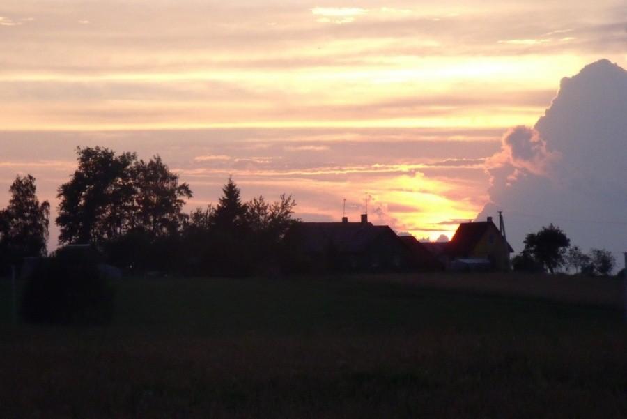 Na Żmudzi zapada noc