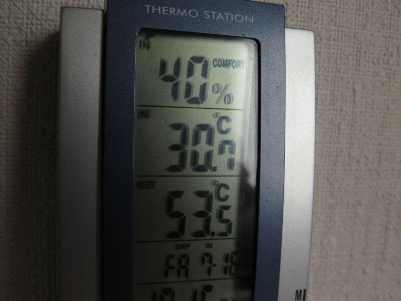 Temperatury rozwalają.