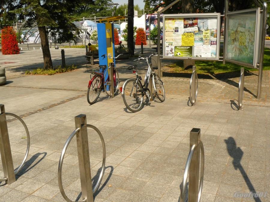 Prawdziwy parking rowerowy