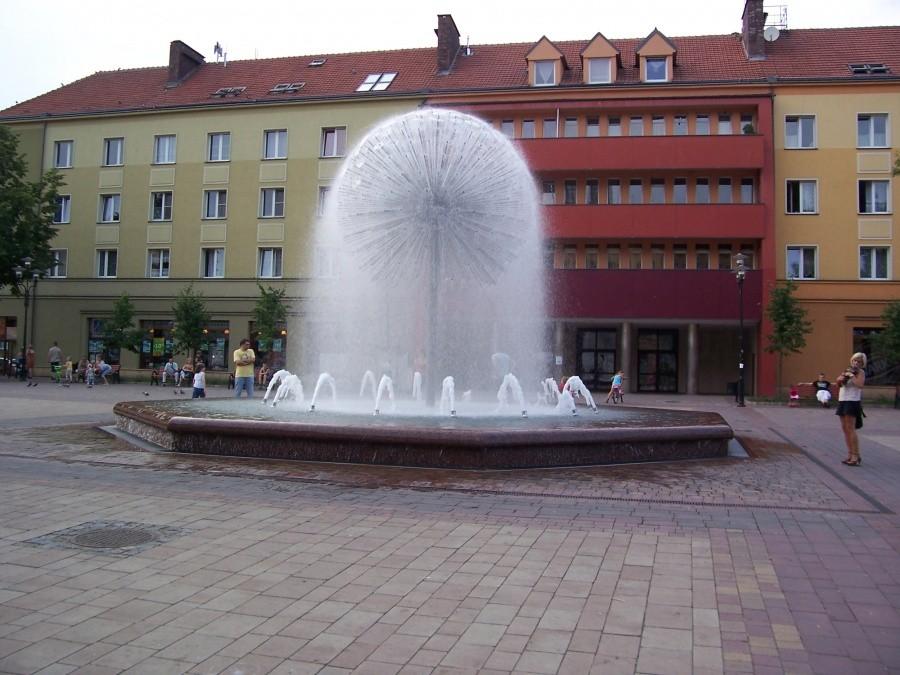 fontanna na pl.Baczyńskiego