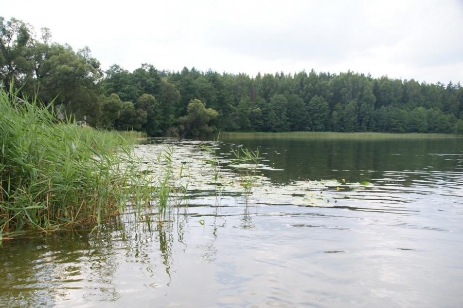 Nawet stojąc w jeziorze, można robić fotki