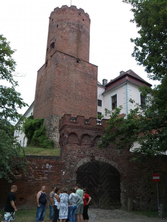 Baszta łagowskiego zamku /Joanitów/