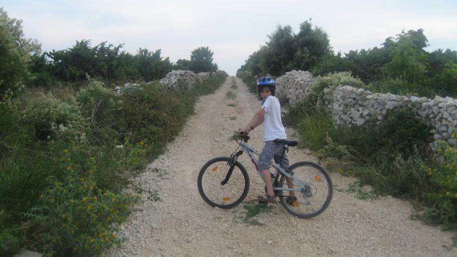Podjazd w Mandre