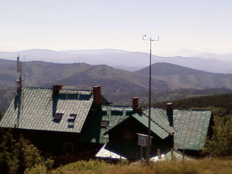Widok z Wielkiej Raczy (schronisko)