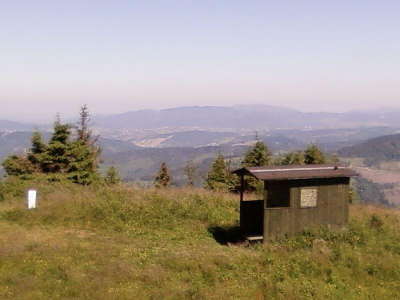 Widok z Wielkiej Raczy (granica)