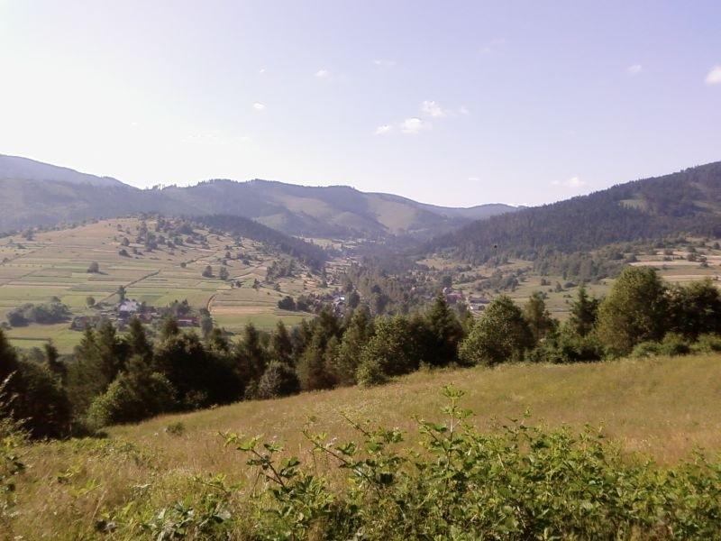 Widok na Rycerkę z Łysicy (szak do Soli)