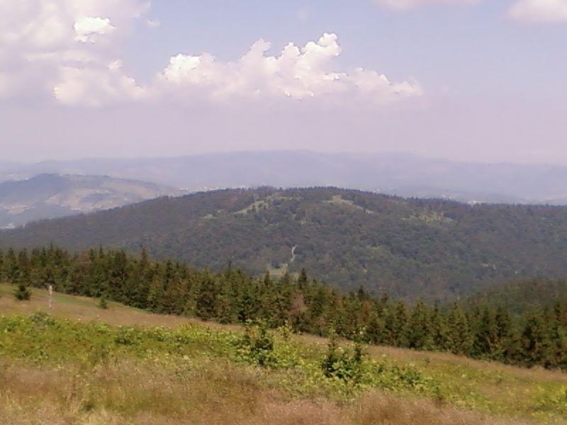 Widok z Bendoszki Wielkiej