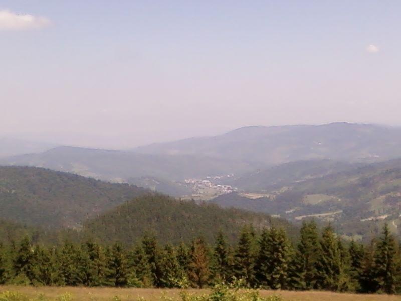 Widok z Bendoszki Wielkiej