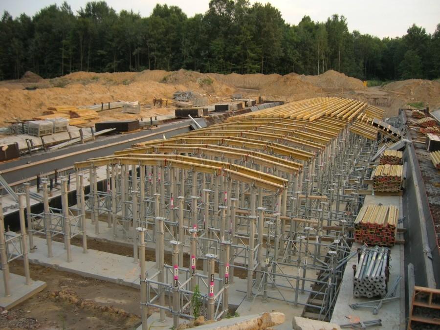 budowa tunelu rowerowego pod autostradą A1.