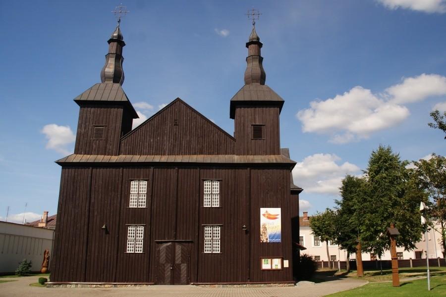 Drewniany kościół w Kiejdanach
