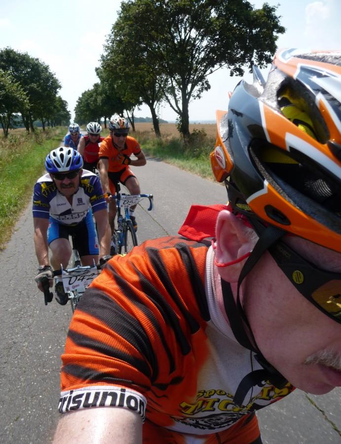 I Kluczborski Maraton Rowerowy "O Beczułkę Miodu" - na trasie