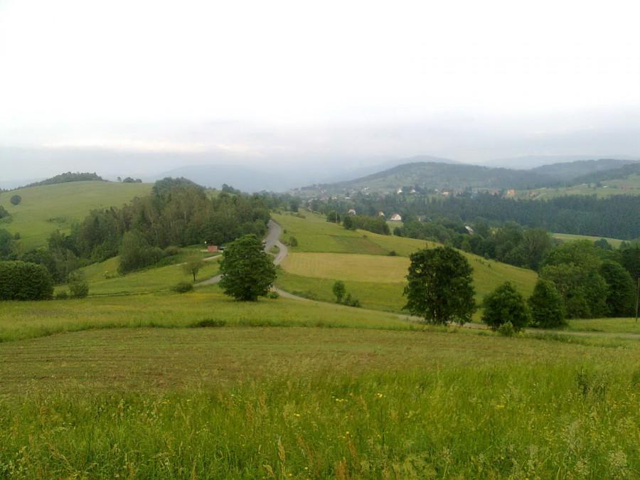 Część trasy Pętli Beskidzkiej