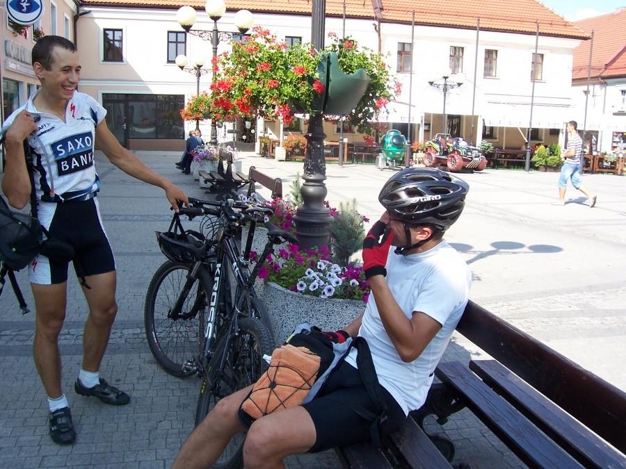 Hose i Ficus na mikołowskim rynku