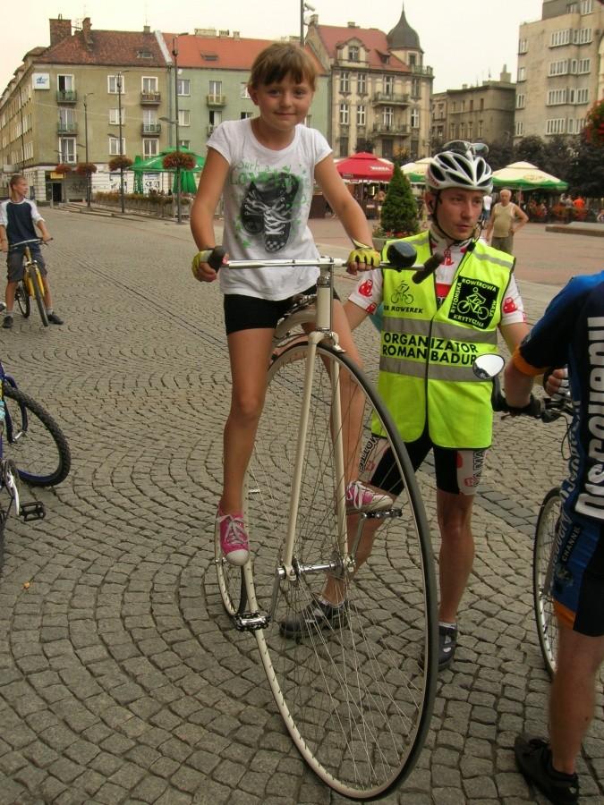 Martyna na bicyklu