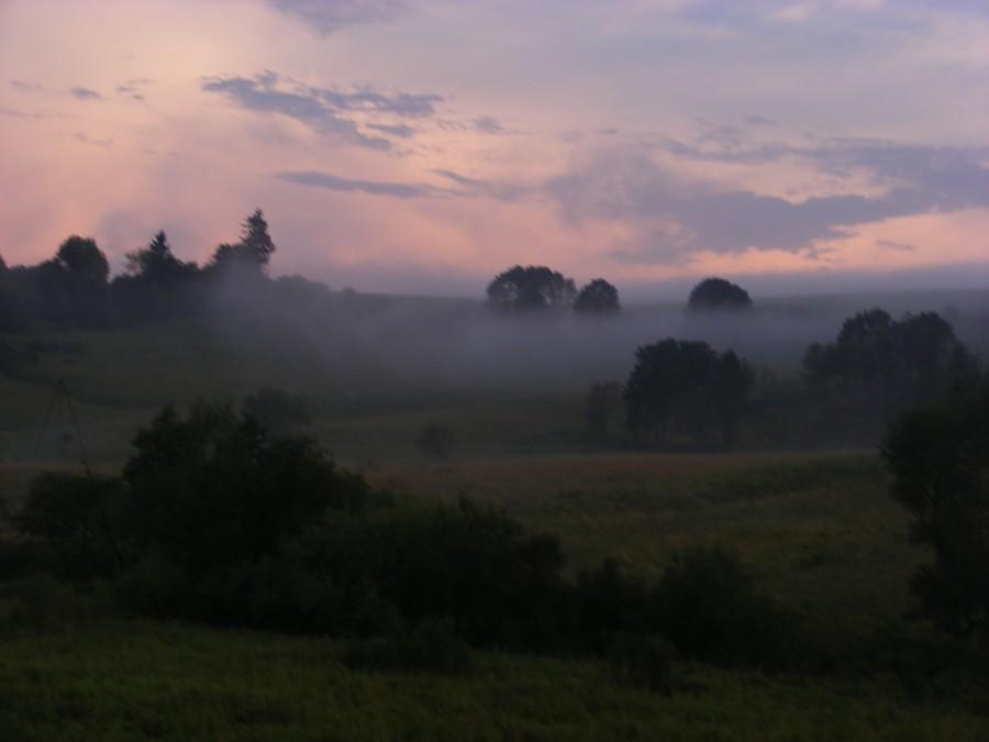 Mgły na górkach