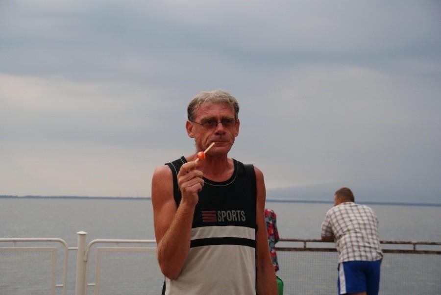 Lodzik z widokiem na Zatokę Kurońską