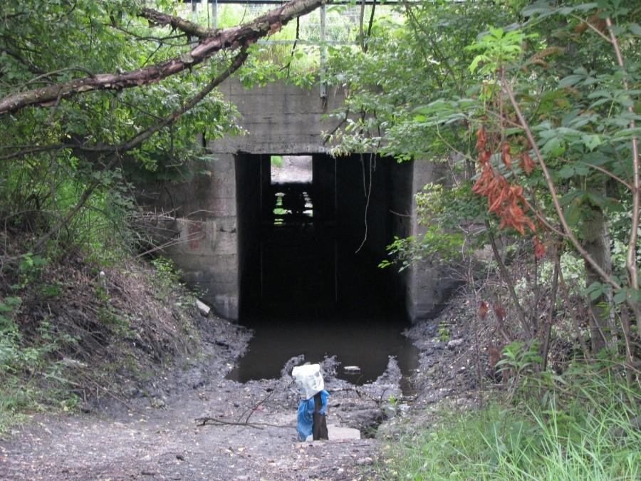 Zalany tunel