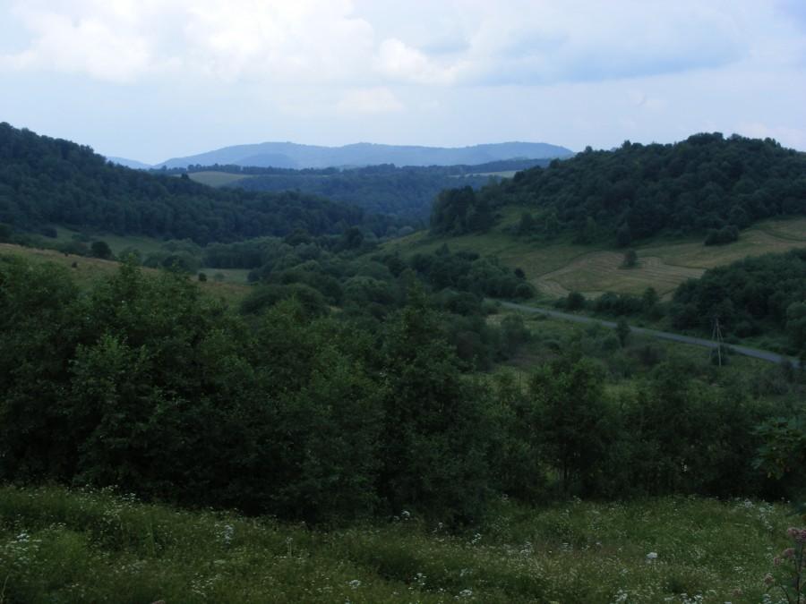 A przed chwilą jechaliśmy tam na dole:P