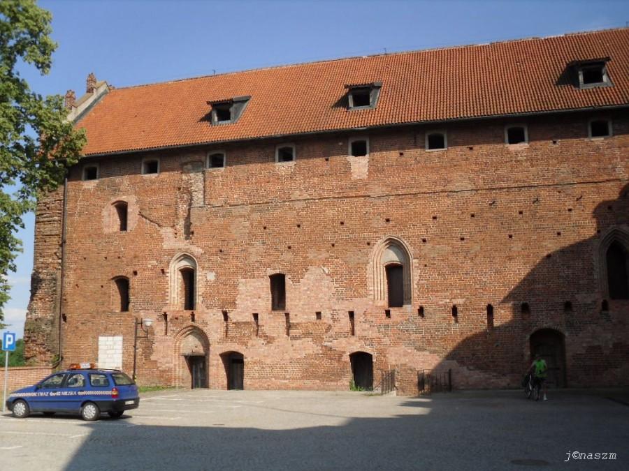 Fragment zamku krzyżackiego w Działdowie