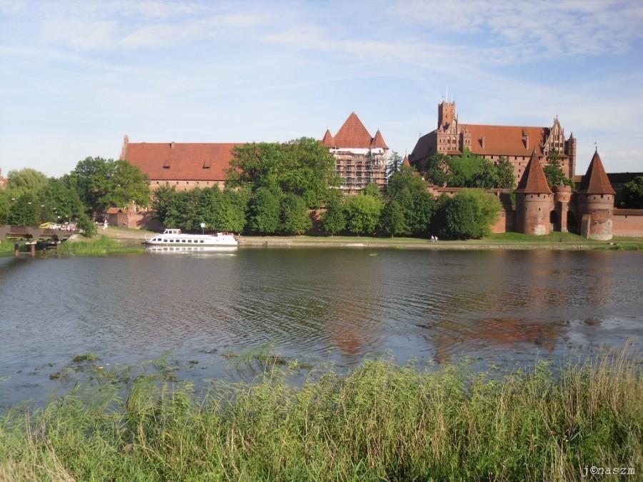 Panorama zamku w Malborku I