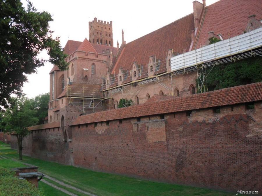 Malbork - prace konserwatorskie I