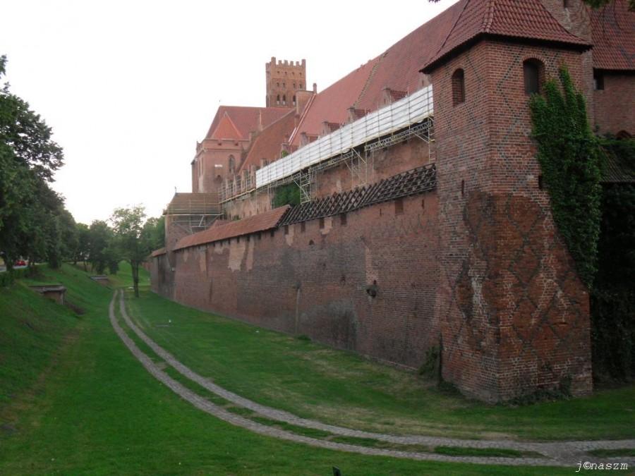 Fragment zamku w Malborku I