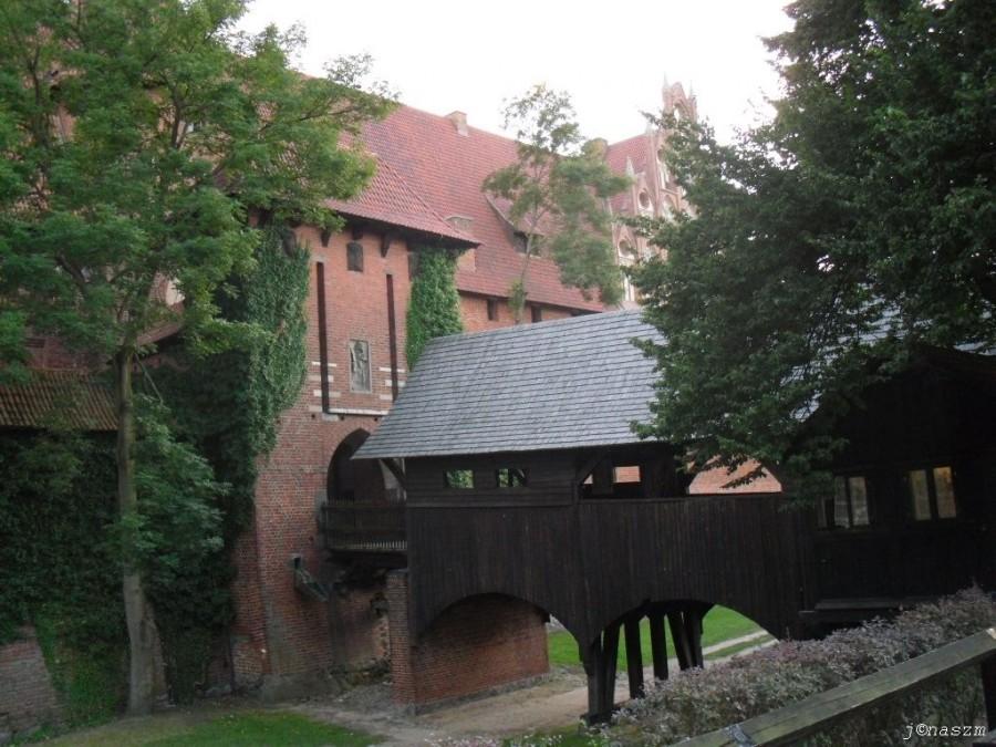 Malbork - fragment mostu zwodzonego
