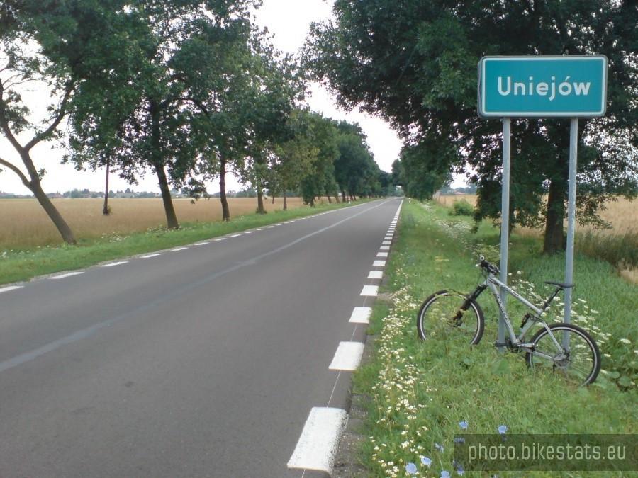 Wjazd do Uniejowa