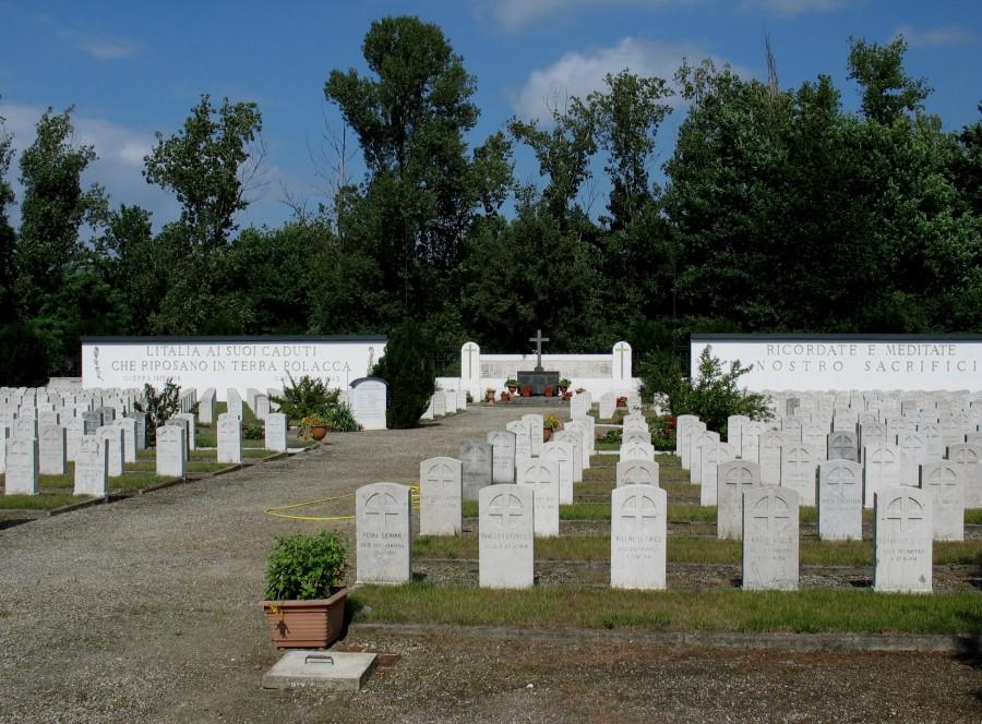 Warszawa - cmentarz żołnierzy włoskich