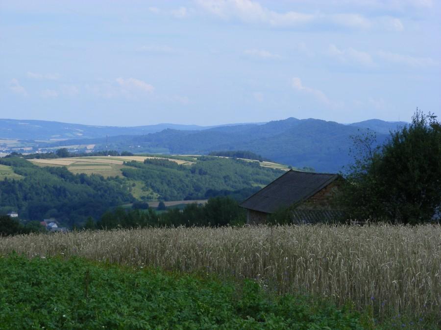 Widok w Jaszczurowej a później v-max:D