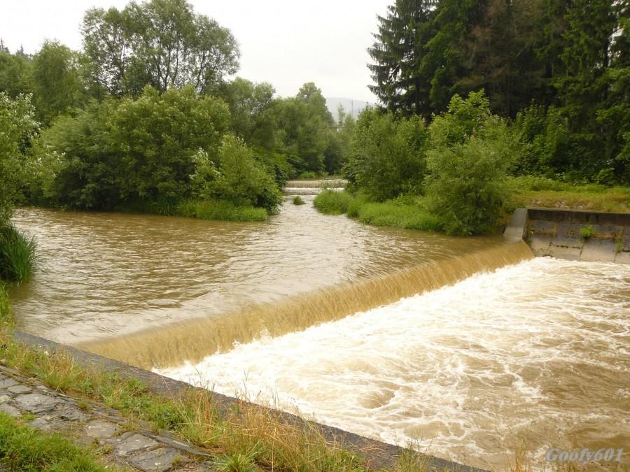 Wezbrana Wisła