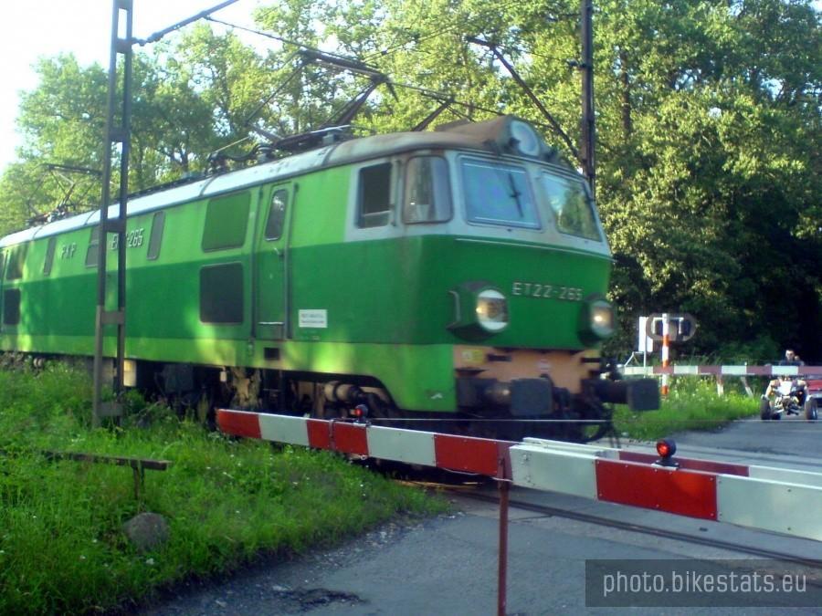 Przejad kolejowy przed Raszową