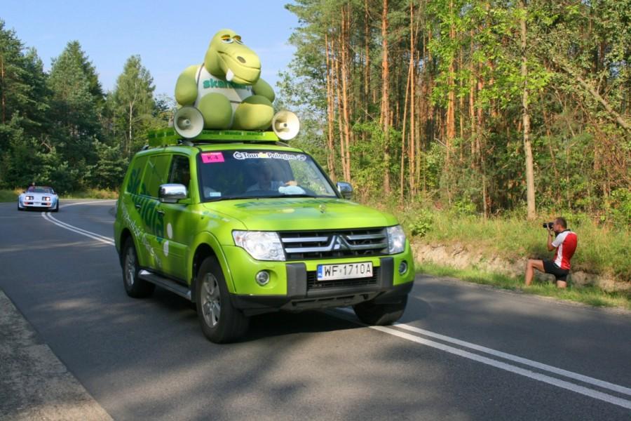 67 Tour de Pologne wozy reklamowe