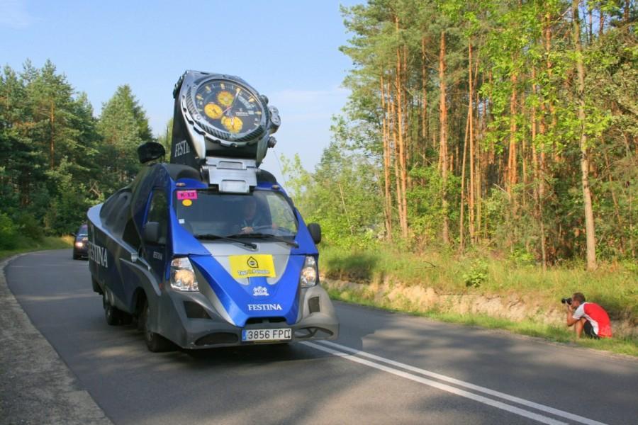67 Tour de Pologne wozy reklamowe