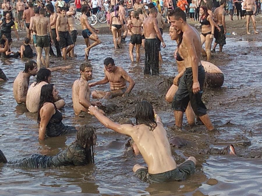 Błotna kąpiel ...