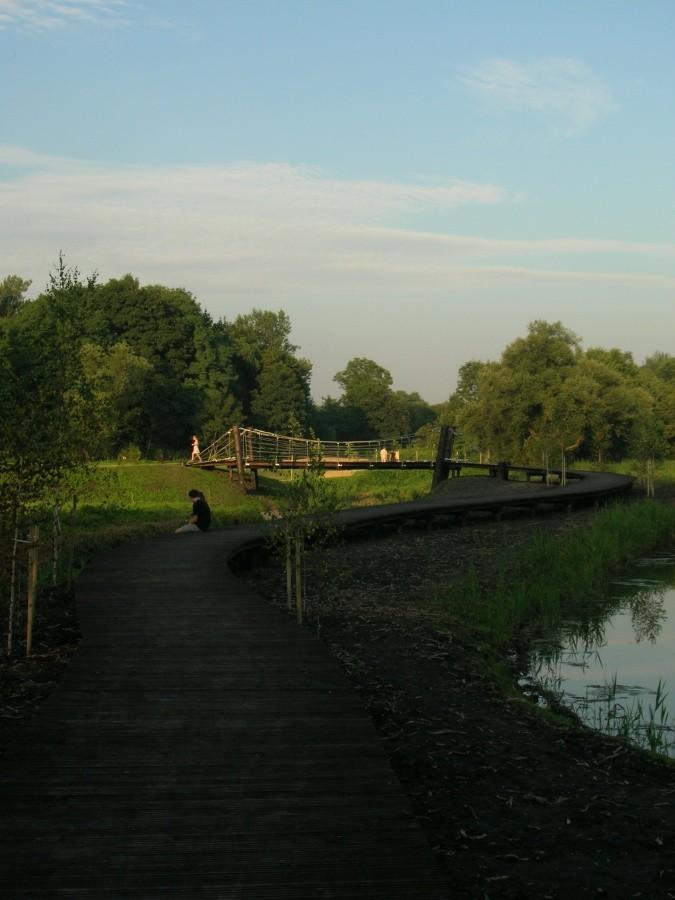 Nowy skwer w Łagiewnikach