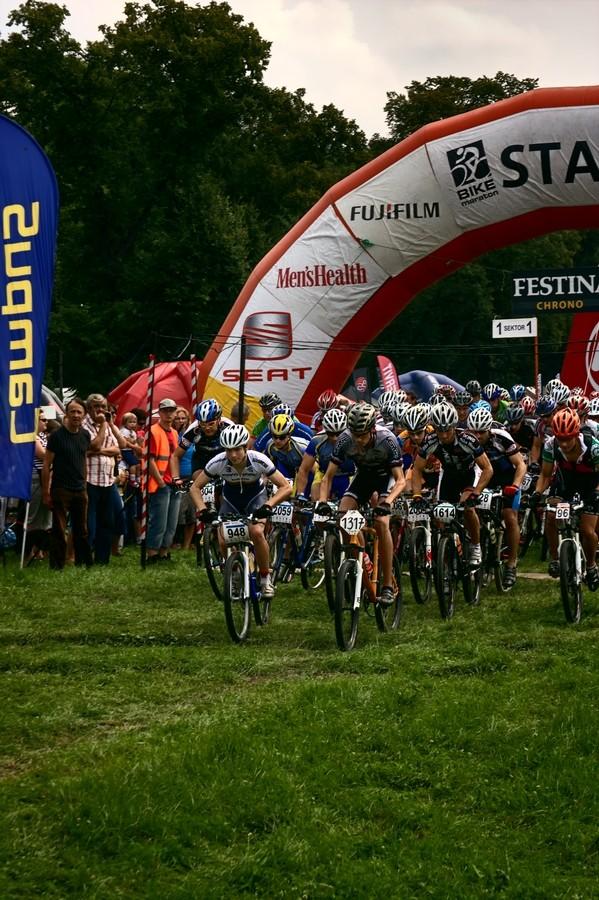 Krakowski Eska Bike - Start pierwszej grupy