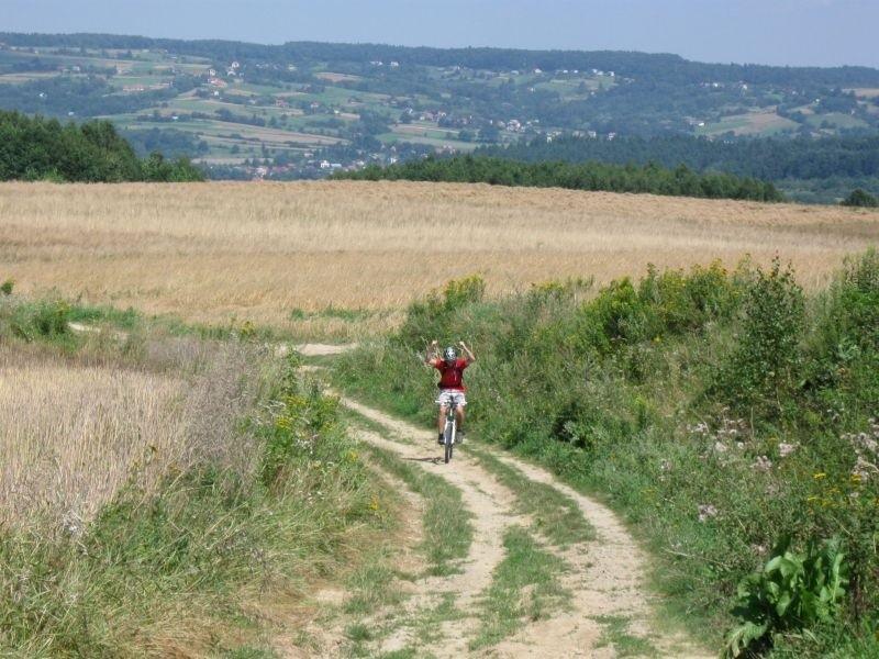 Radość na podjeździe.