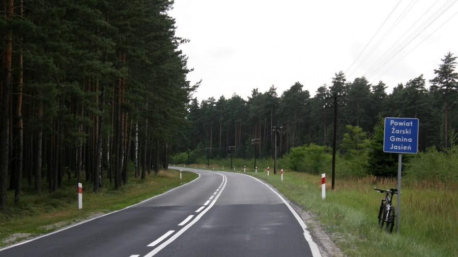 Wjazd do Gminy Jasień