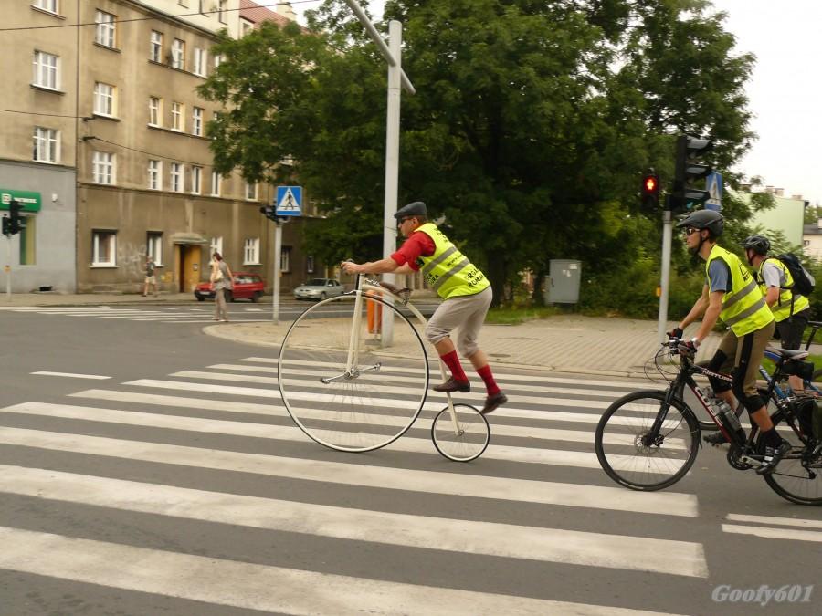 Dosiadanie bicykla ;)